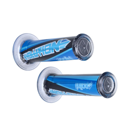 Handvatset polini evolution universeel zwart/blauw 341.0036