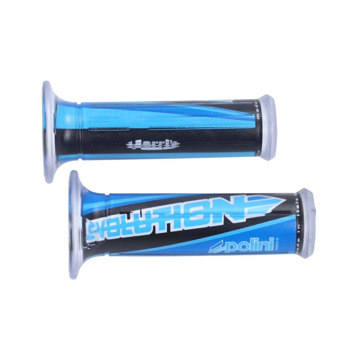 Handvatset polini evolution universeel zwart/blauw 341.0036