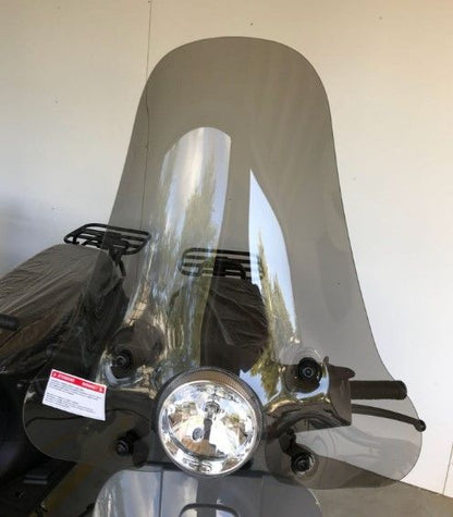 Windscherm Smoke ronde koplamp RSO Sense/Riva/VX50/Vespelini