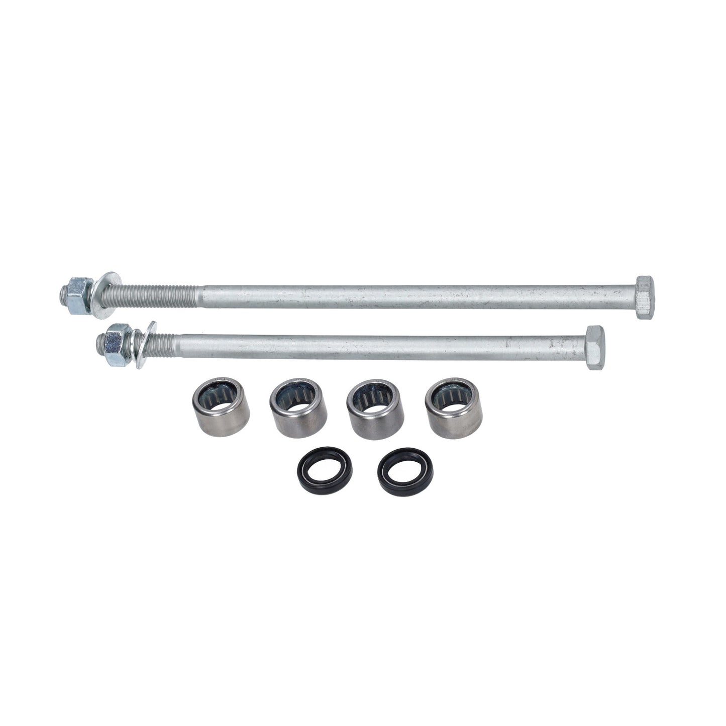 Boutset motorophanging sub-frame + naaldlagers/keerringen piaggio, zip 2t , zip 4t