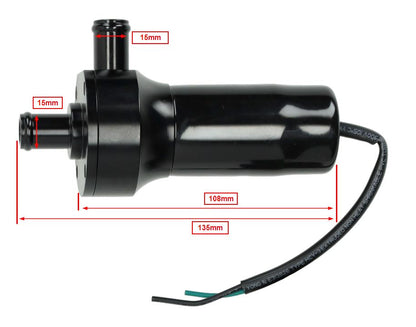Waterpomp BGM PRO 12v universeel 15mm bgm6300