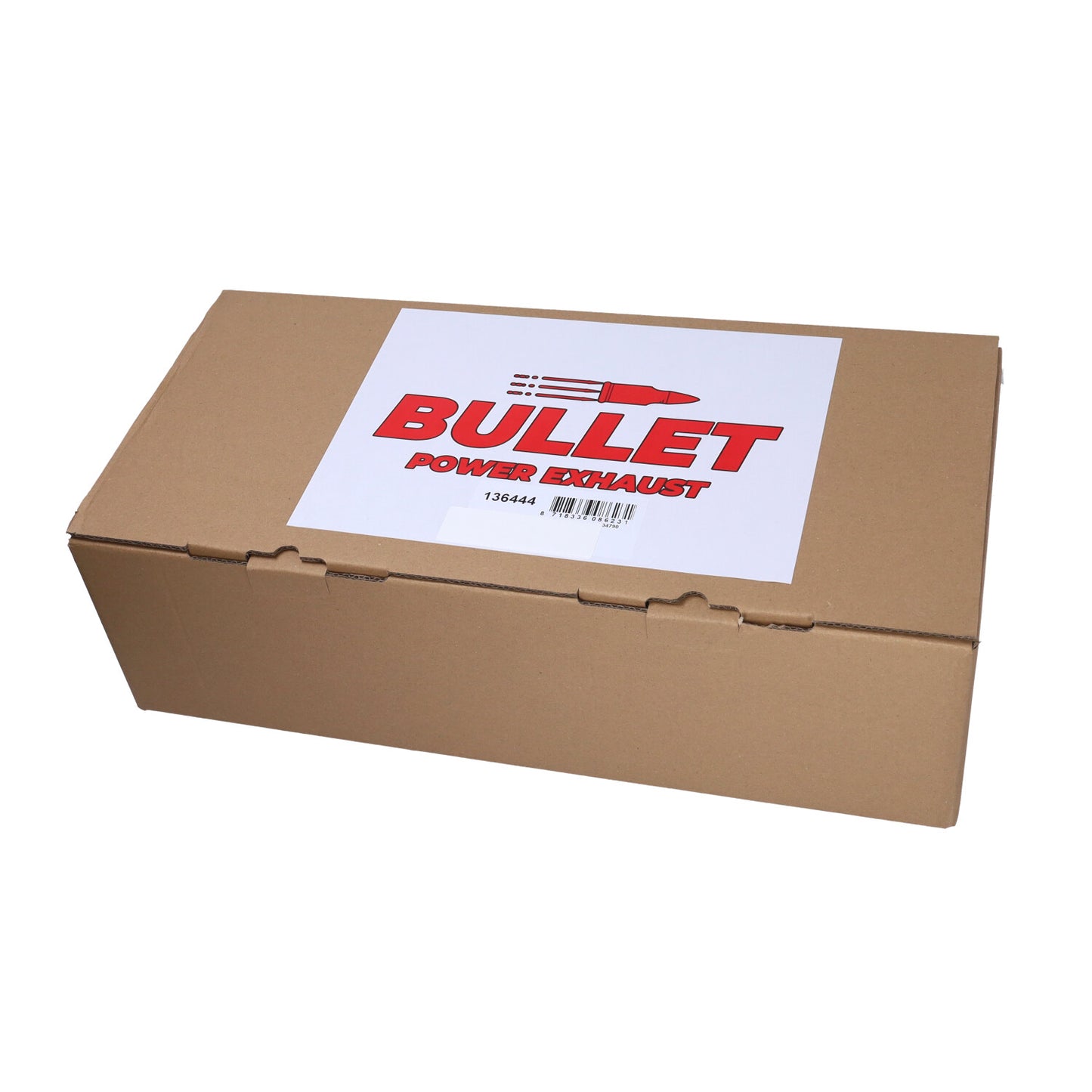 Uitlaat bullet euro-2/4/5 sport zwart BTC Riva, sco china 4t, agm VX50, BTC Felice, gts toscana, sco gy6